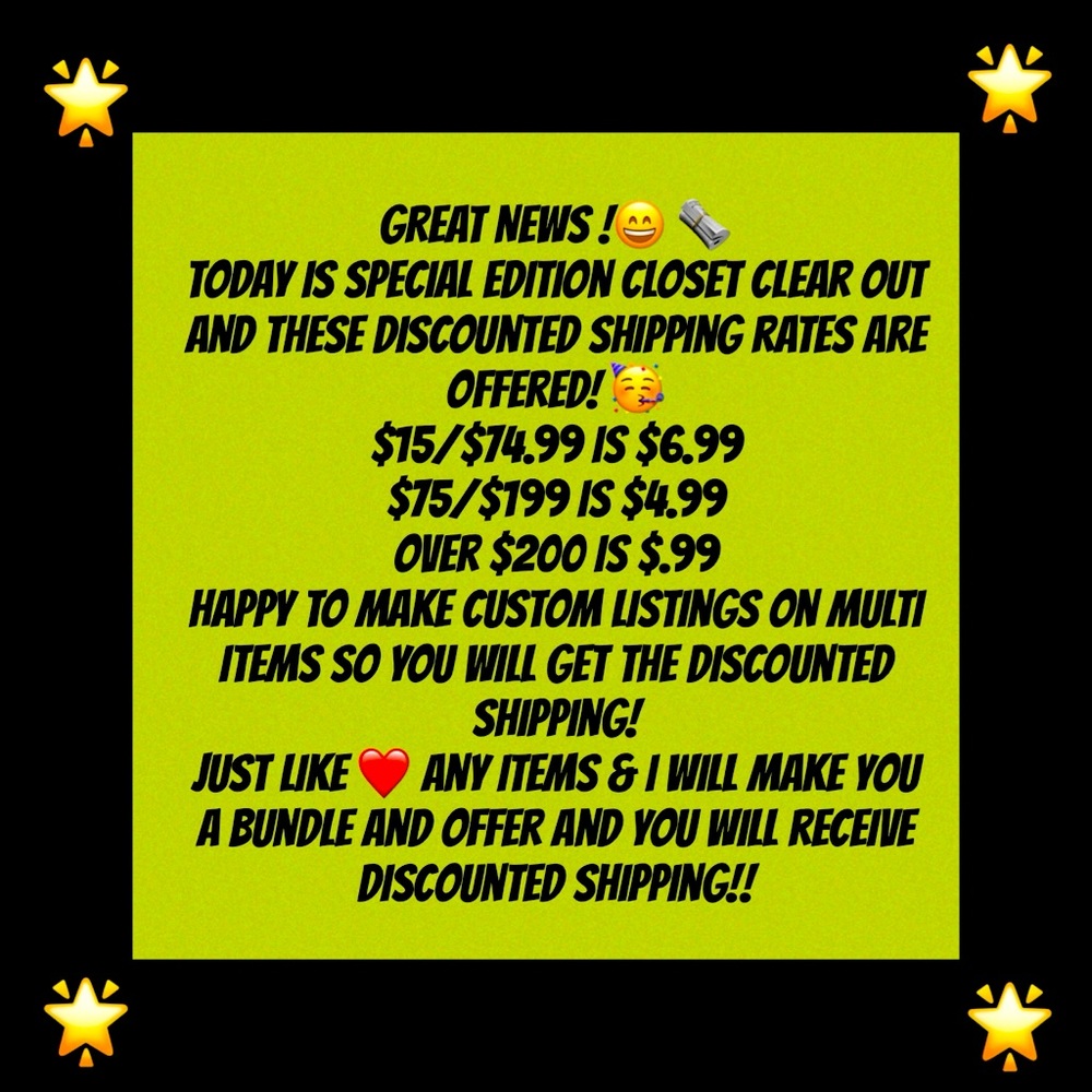 WOMENS JEANS👖CCO SHIPPING RATE  $15-$74.99/$6.99 $75-$199/$4.99 $200& up /$.99